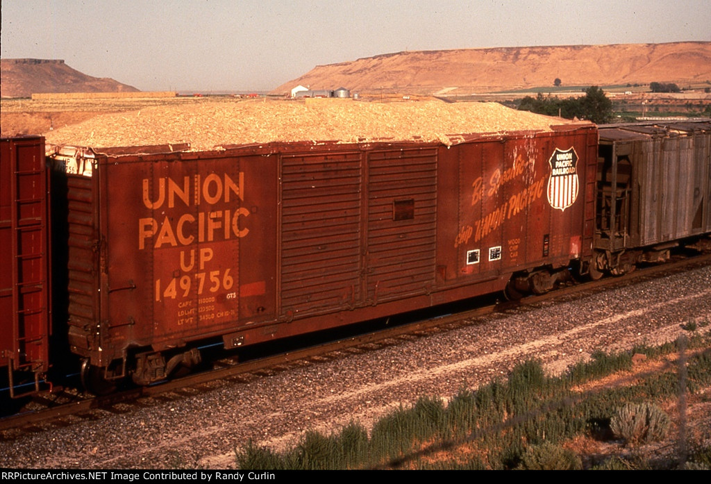 UP 149756 in woodchip service